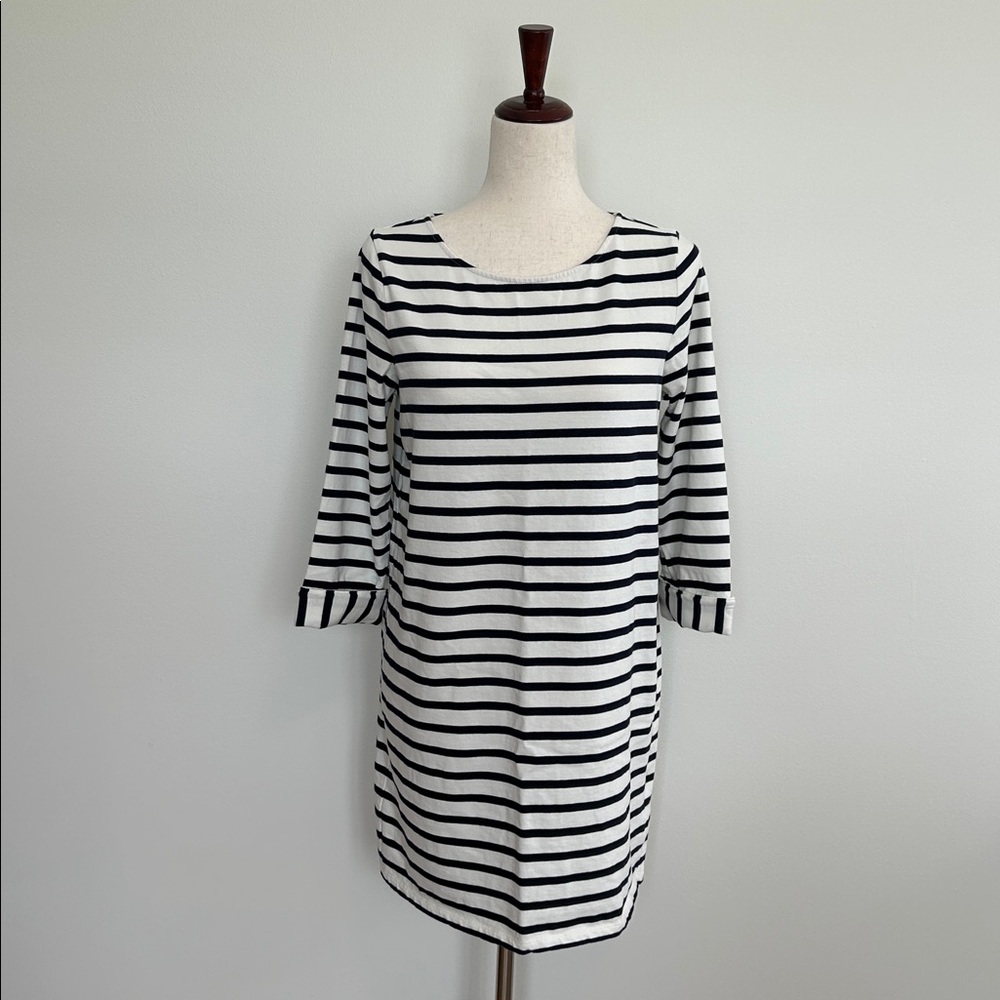 BODEN Breton Cuff Jersey Mini T-Shirt Dress Size US‎ 6 EUC